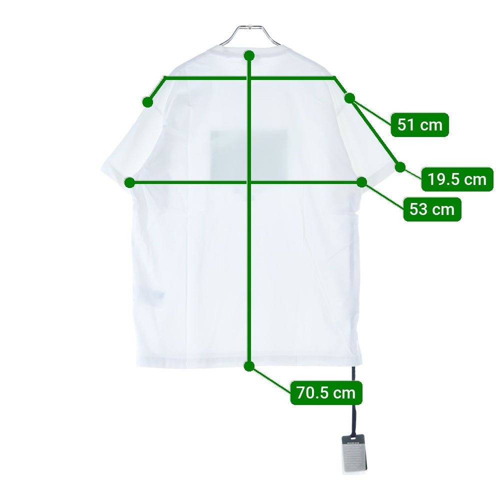 KITH(キス) NEW GOALS S/S TEE ニュー ゴールズ プリント クルーネック 半袖Tシャツ カットソー ホワイト KHM030030-101