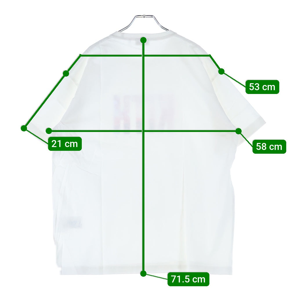 KITH(キス) TOKYO LANDMARK TEE トウキョウ ランドマーク ロゴ プリント クルーネック 半袖Tシャツ カットソー ホワイト KH3774