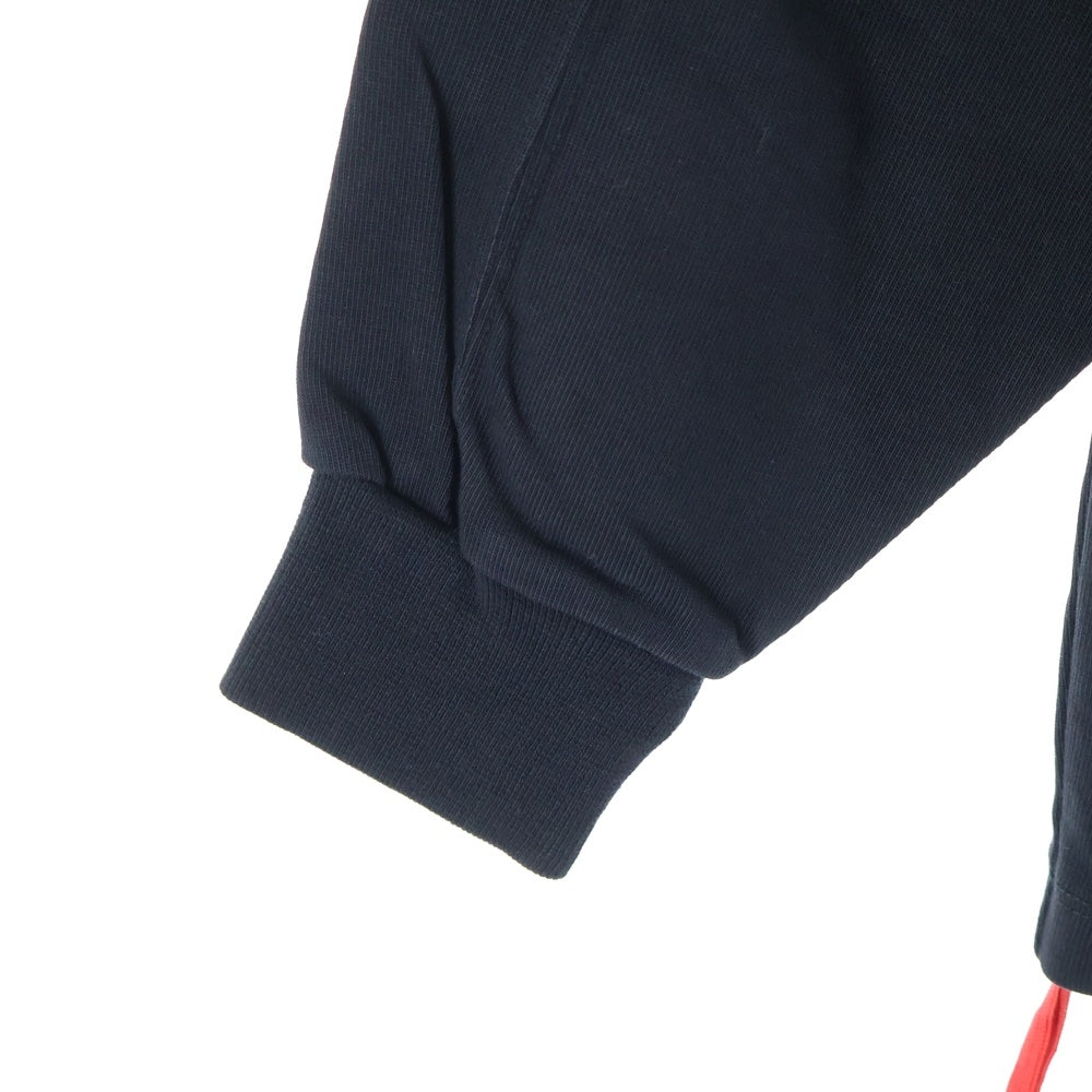 KITH(キス) LS PANELED PULLIVER パネル 切り替え ロゴエンブロイダリー ロングスリーブ 長袖Tシャツ カットソー ブラック KH3667