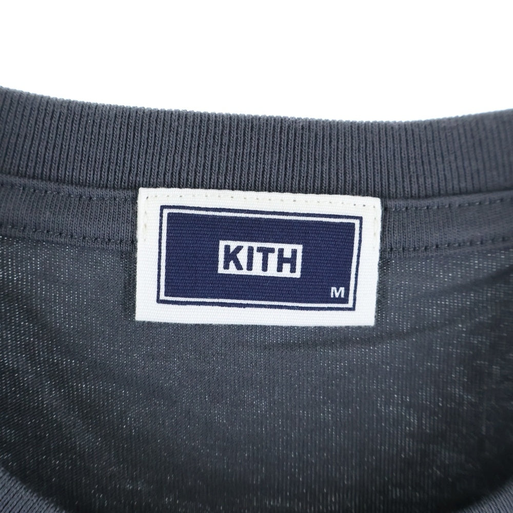 KITH(キス) JUST US TEE ジャスト アス プリント クルーネック 半袖Tシャツ カットソー グレー