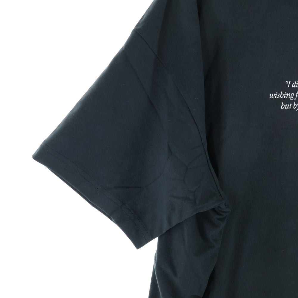 KITH(キス) ×Estee Lauder WOMEN'S DAY TEE エスティ ローダー ウーマンズデイ プリント クルーネック 半袖Tシャツ カットソー ブラック KH3846-100