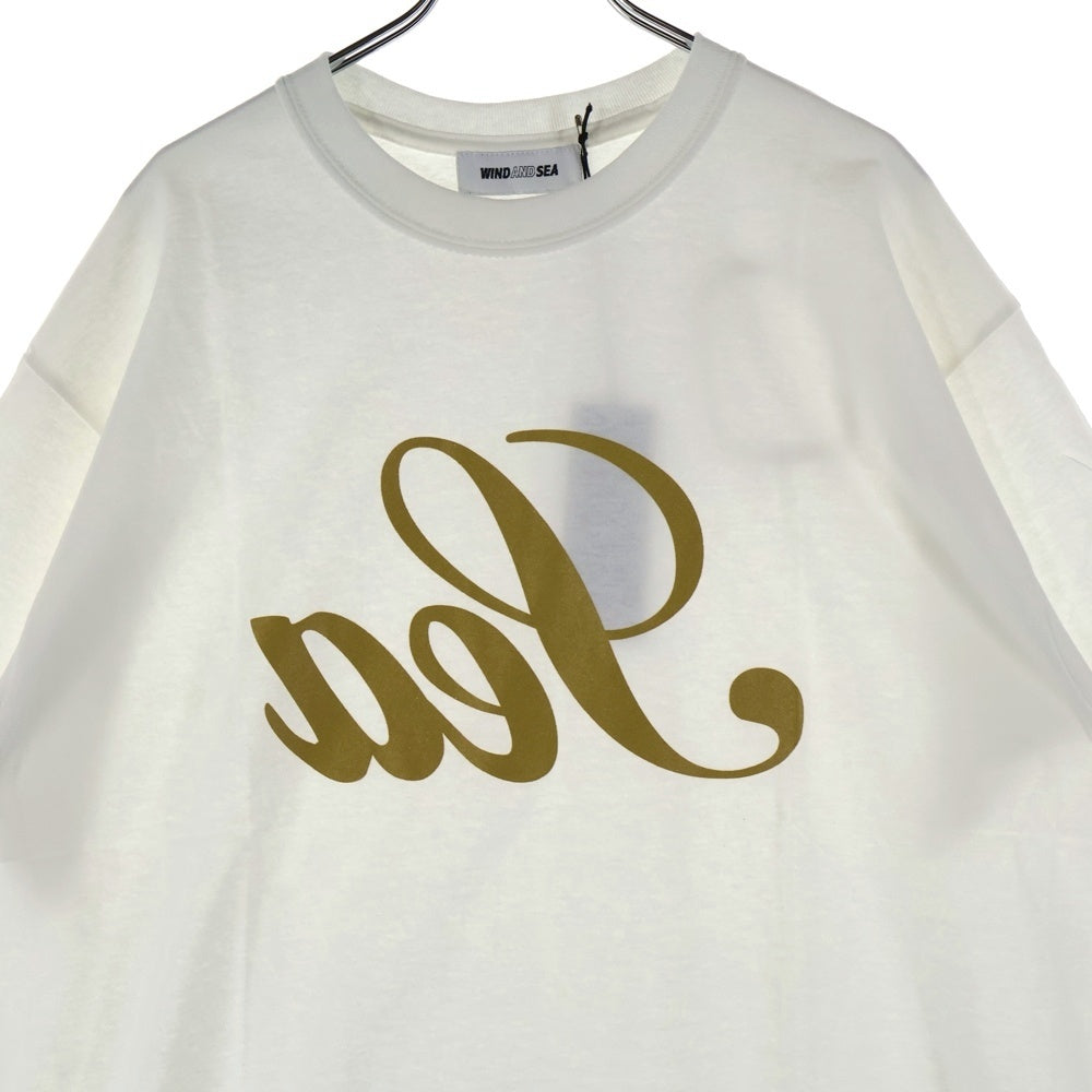 WIND AND SEA(ウィンダンシー) ×CASETIFY WDS INVERT T-SHIRT ケースティファイ ロゴプリント クルーネック 半袖Tシャツ カットソー ホワイト WDS-CSTF-07