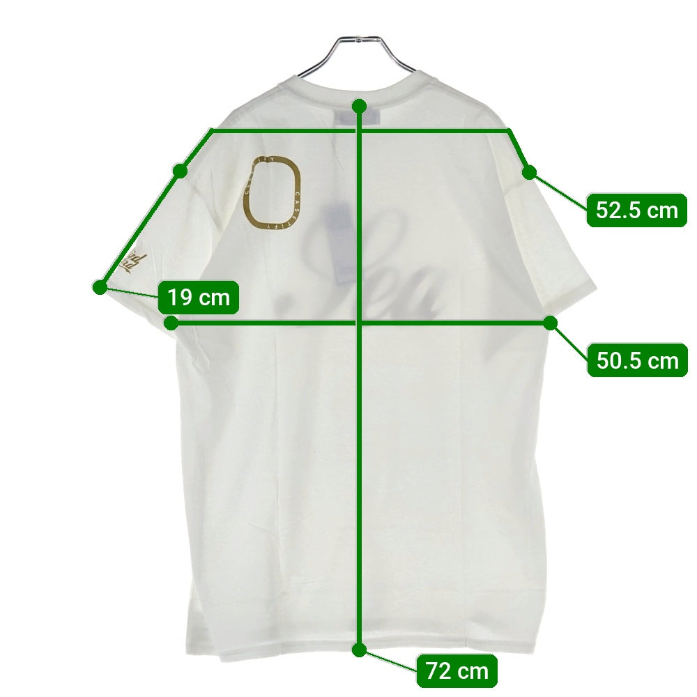 WIND AND SEA(ウィンダンシー) ×CASETIFY WDS INVERT T-SHIRT ケースティファイ ロゴプリント クルーネック 半袖Tシャツ カットソー ホワイト WDS-CSTF-07