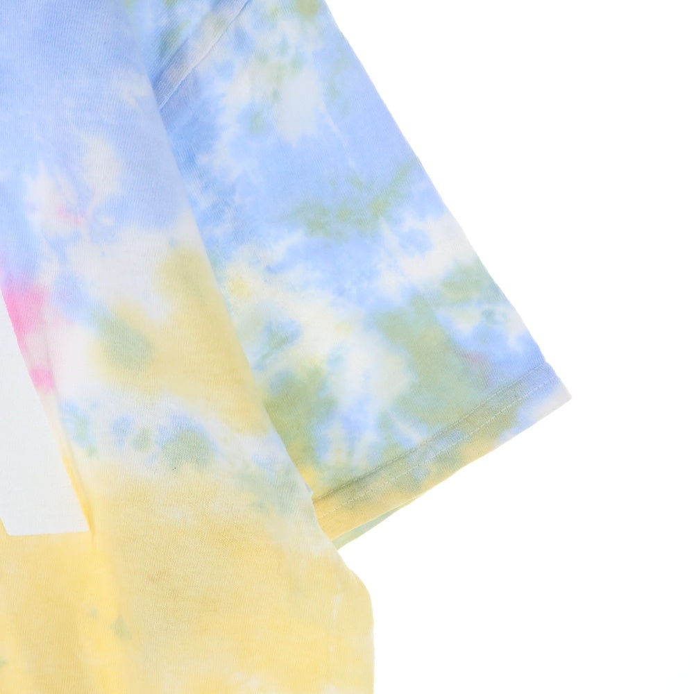 WIND AND SEA(ウィンダンシー) SEA SPC TIE-DYE T-SHIRT タイダイ柄 ロゴプリント クルーネック 半袖Tシャツ カットソー ピンク WDS-CS-225