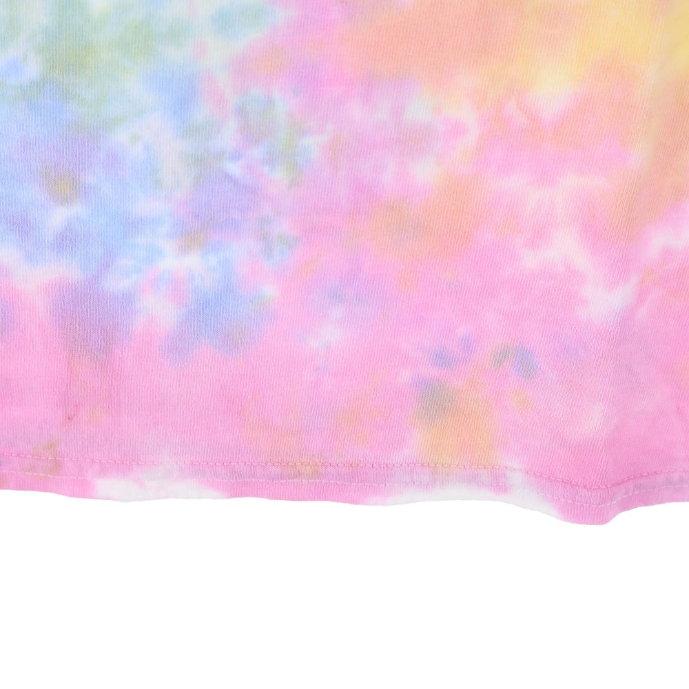 WIND AND SEA(ウィンダンシー) SEA SPC TIE-DYE T-SHIRT タイダイ柄 ロゴプリント クルーネック 半袖Tシャツ カットソー ピンク WDS-CS-225