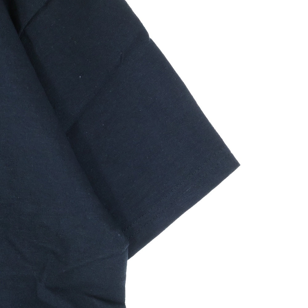 WIND AND SEA(ウィンダンシー) ×Devilock Wing T-SHIRT デビロック ウィング ロゴプリント クルーネック 半袖Tシャツ カットソー ブラック WDS-DVLK-03