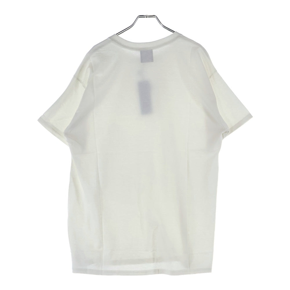 WIND AND SEA(ウィンダンシー) ×AMERI WDS S/S T-SHIRT アメリ ロゴエンブロイダリー クルーネック ロングスリーブ 半袖Tシャツ カットソー ホワイト WDS-AMR-04