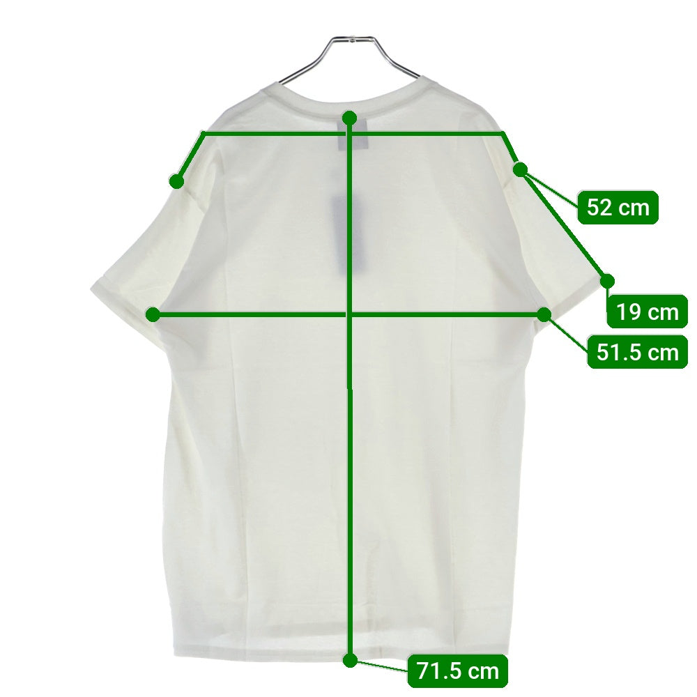 WIND AND SEA(ウィンダンシー) ×AMERI WDS S/S T-SHIRT アメリ ロゴエンブロイダリー クルーネック ロングスリーブ 半袖Tシャツ カットソー ホワイト WDS-AMR-04