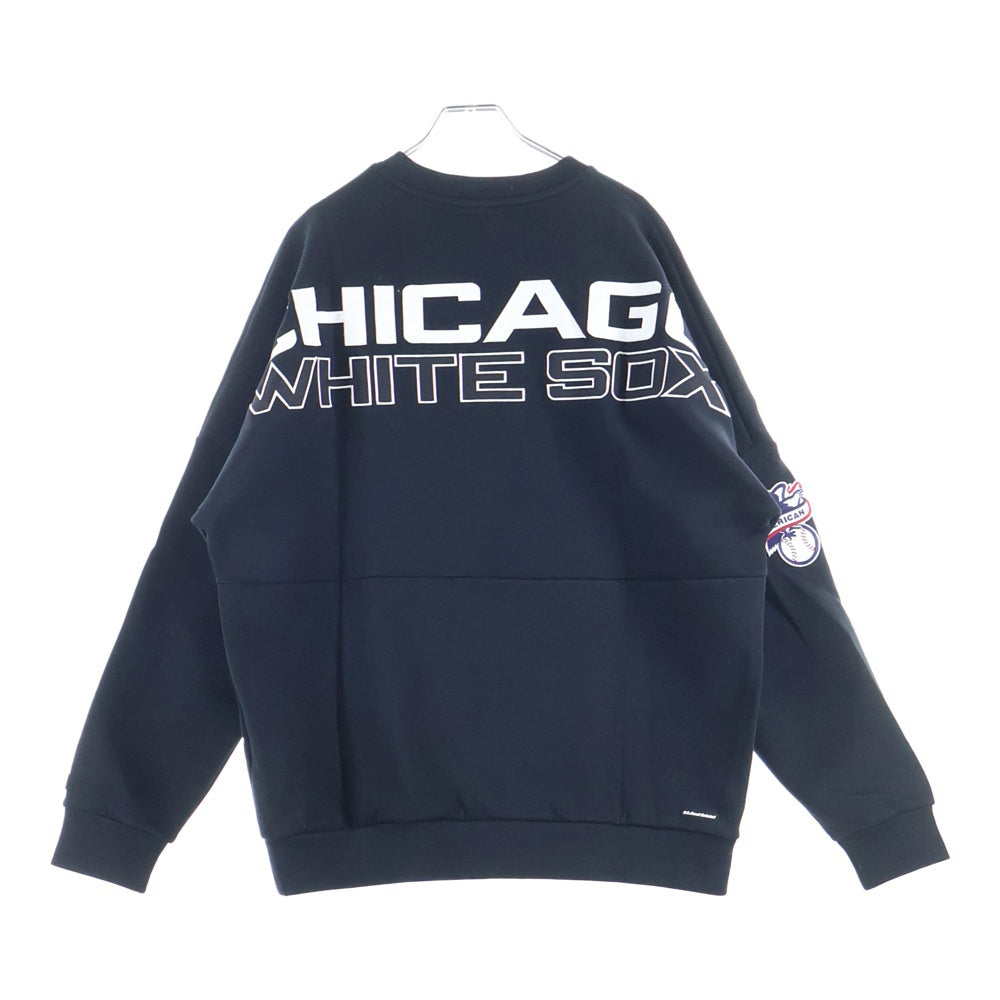 F.C.R.B./F.C.Real Bristol/FCRB(エフシーアールビー/エフシーレアルブリストル) 21AW MLB TOUR TECH KNIT BIG CREWNECK TOP MLB ツアー テック クルーネック スウェット FCRB-212009