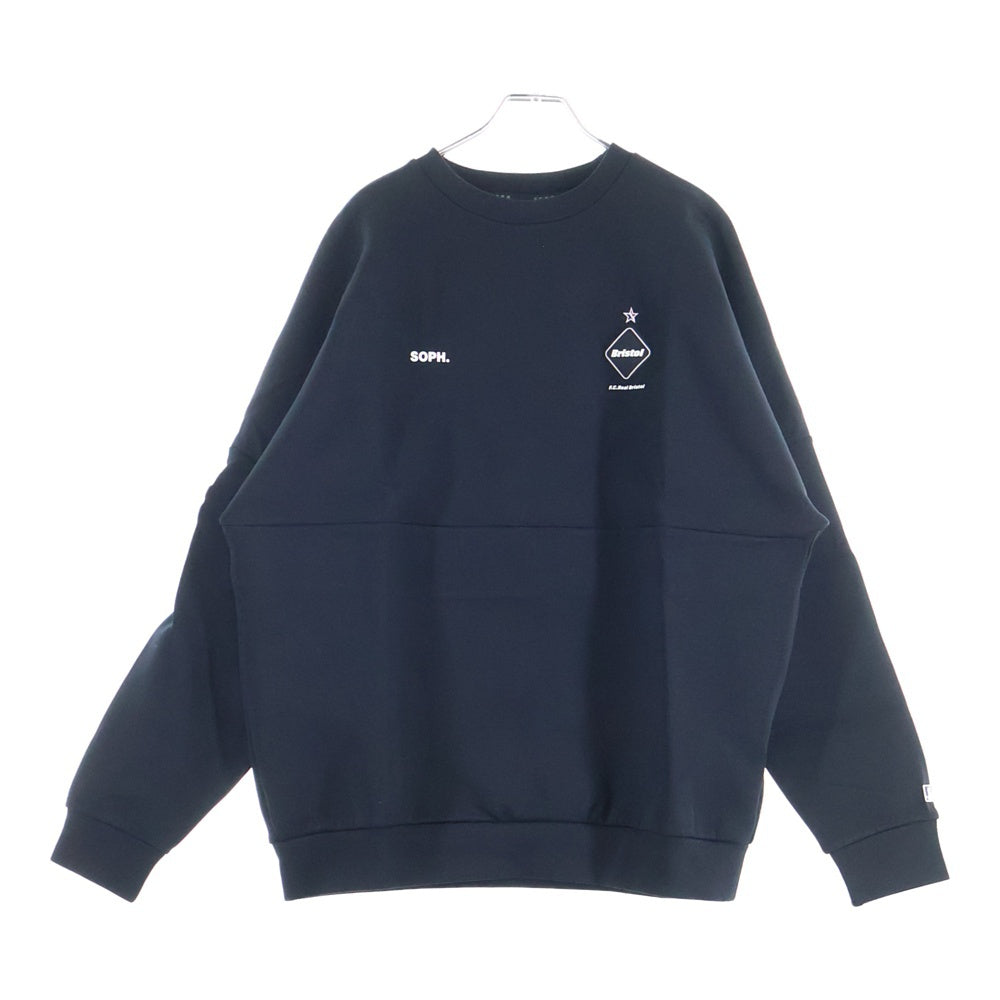 F.C.R.B./F.C.Real Bristol/FCRB(エフシーアールビー/エフシーレアルブリストル) 21AW MLB TOUR TECH KNIT BIG CREWNECK TOP MLB ツアー テック クルーネック スウェット FCRB-212009
