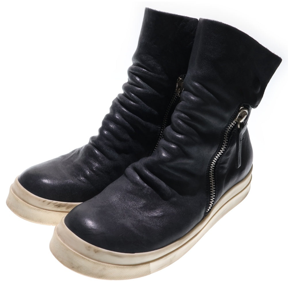 Amb/Ambassadors of minimalism(アンバサダーズオブミニマリズム) 9838 NEW KIPS LOW CUT SNEAKER ニューキップ レザー ローカットスニーカー ホワイト