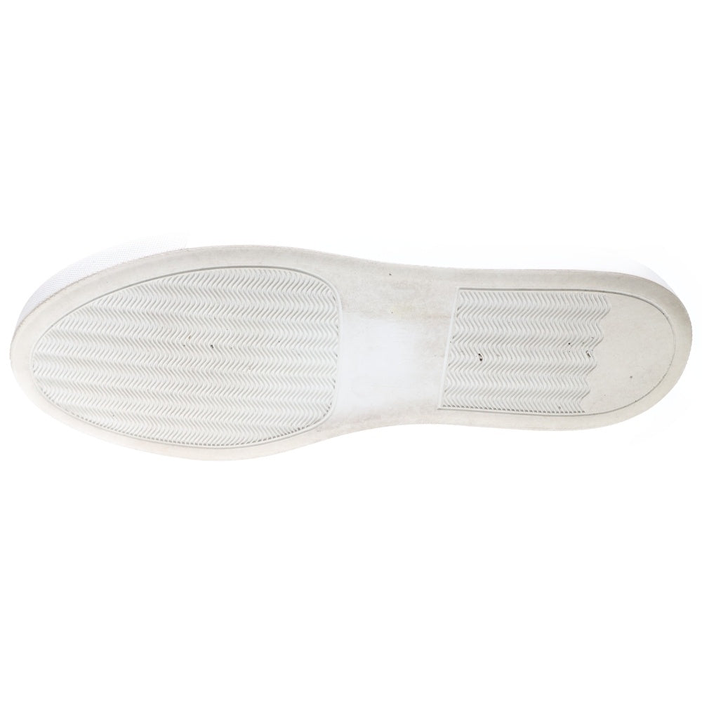 JOSEPH HOMME(ジョセフオム) スムースレザー ローカットスニーカー グレー/ホワイト