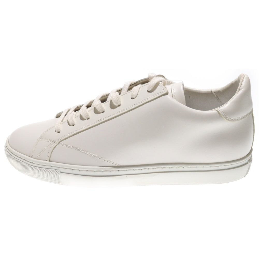 CINZIA ARAIA(チンツィアアライア) サイドジップ レザー ローカットスニーカー ブラック/ホワイト