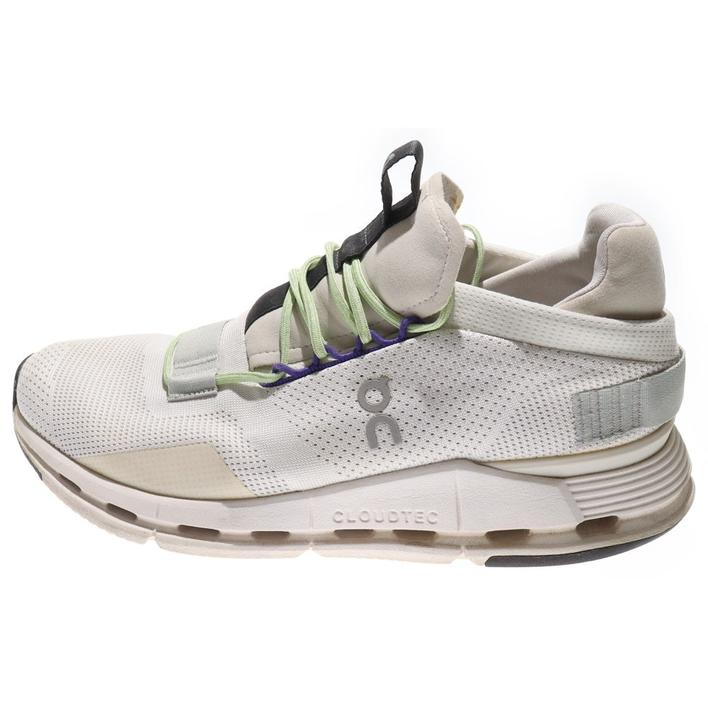 On(オン) CLOUDNOVA クラウドノヴァ ローカットスニーカー ホワイト 98989