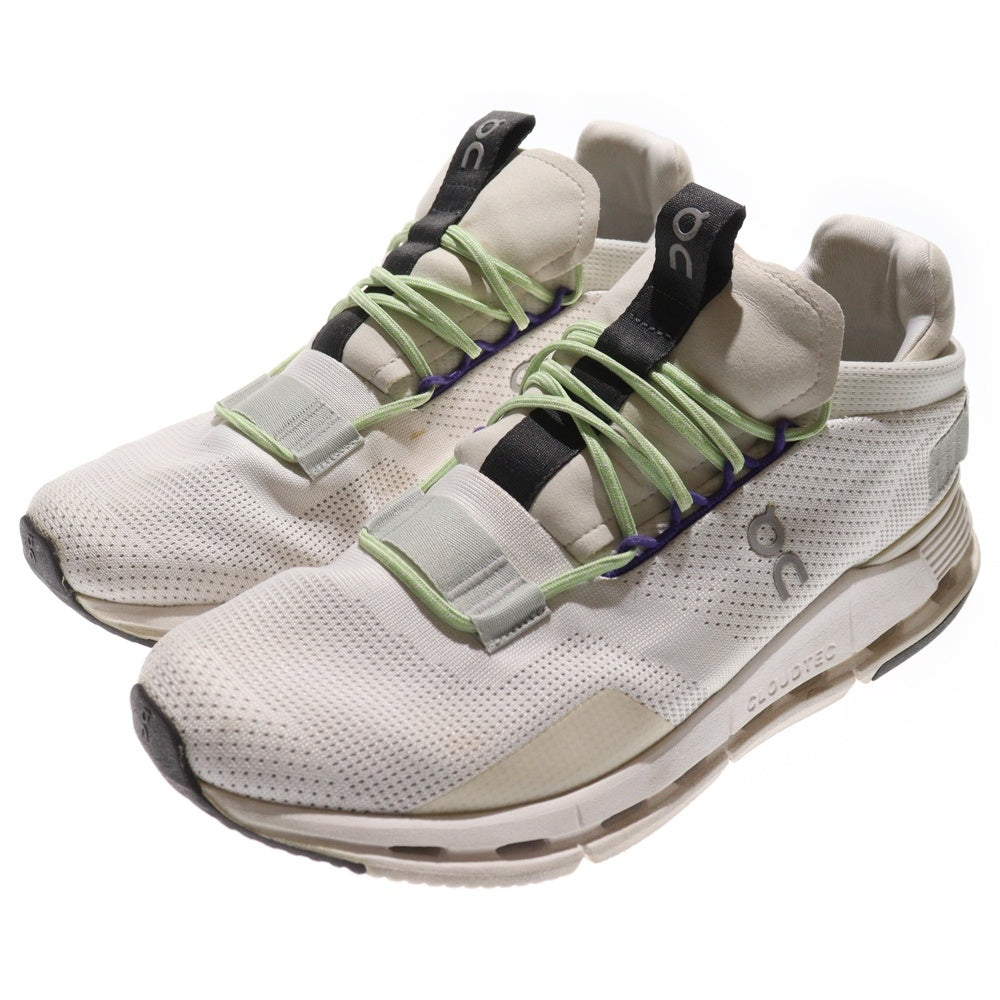 On(オン) CLOUDNOVA クラウドノヴァ ローカットスニーカー ホワイト 98989