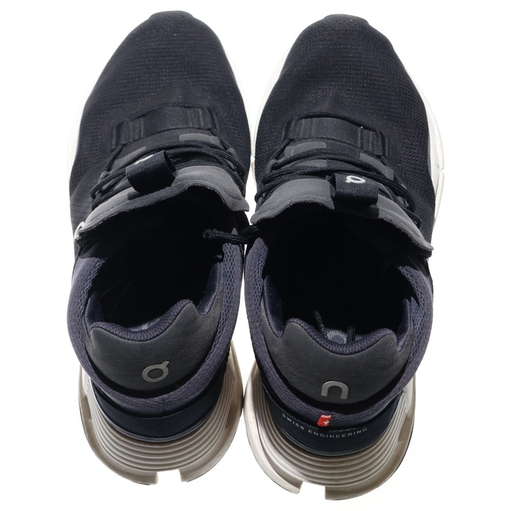 On(オン) CLOUDNOVA PHANTOM クラウドノヴァ ファントム ローカットスニーカー ブラック/ホワイト 99116