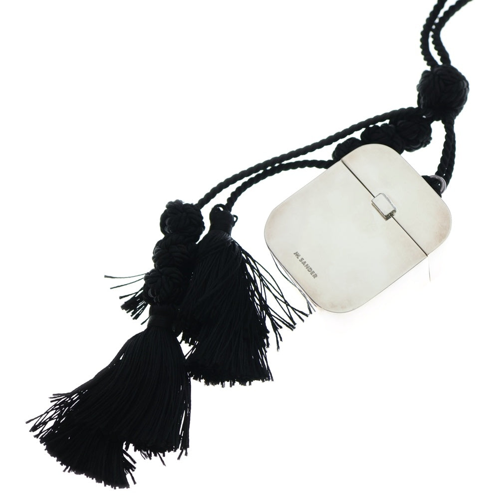 JIL SANDER(ジルサンダー) メタル エアポッズ ケース ネックレス シルバー