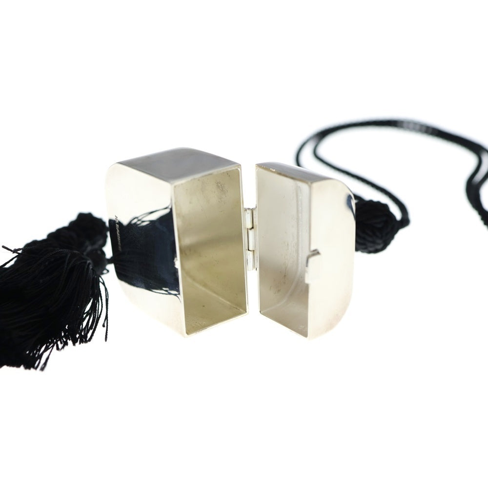 JIL SANDER(ジルサンダー) メタル エアポッズ ケース ネックレス シルバー