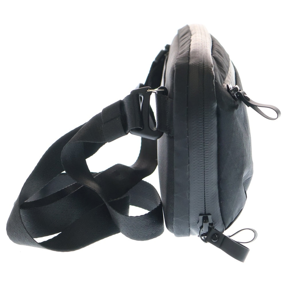 ALPAKA(アルパカ) VERTEX POUCH バーテックス 2WAY ショルダーバック ポーチ ブラック/オレンジ