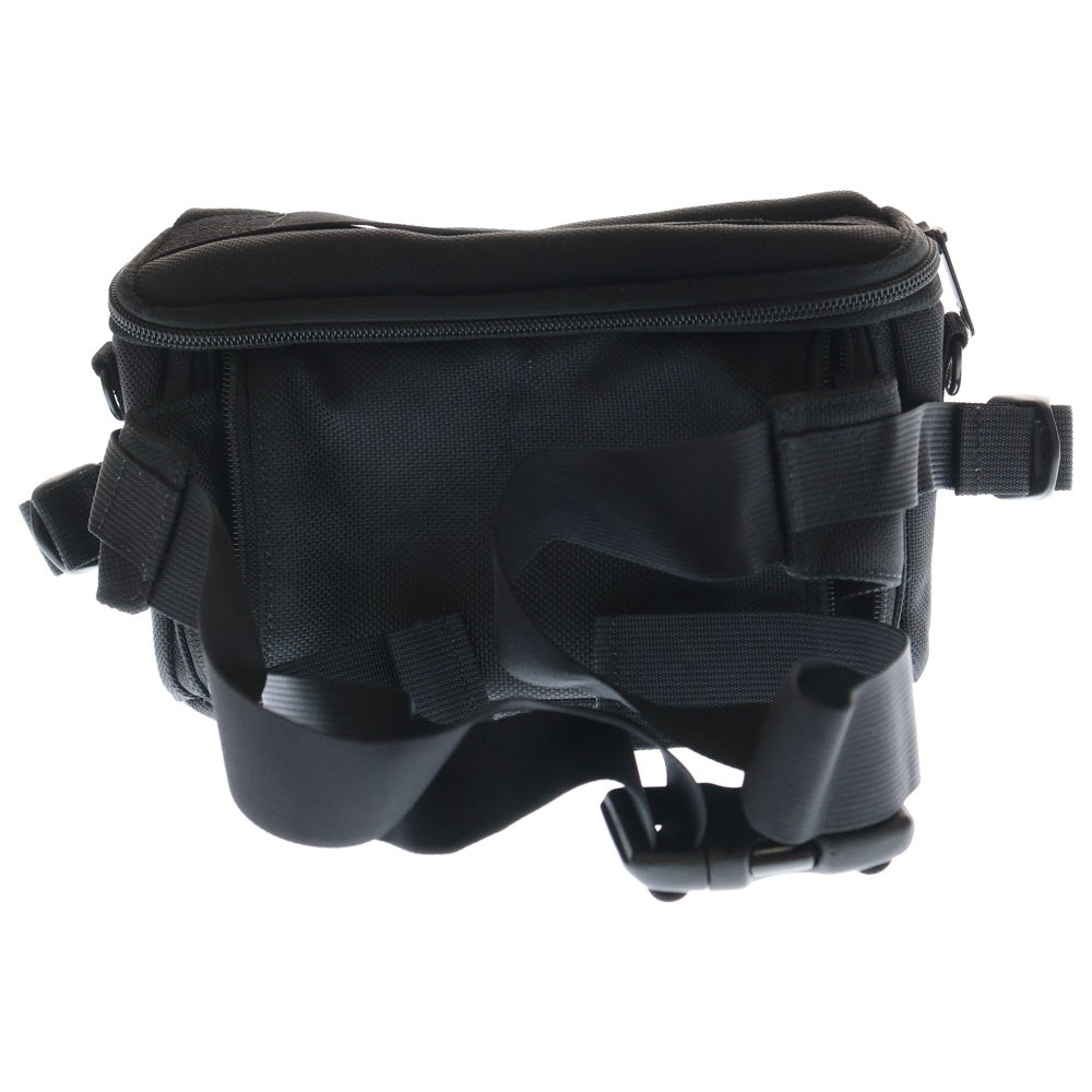 PORTER(ポーター) メッシュ マルチポケット 3WAY ウエストポーチ ショルダーバック ハンドバック ブラック