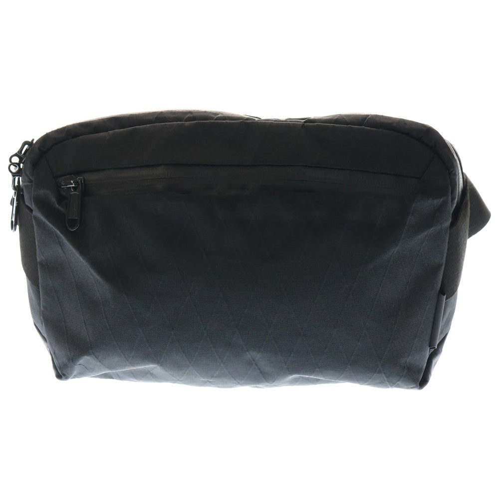 NO BRAND(ノーブランド) ALPAKA(アルパカ) ELEMENTS TECH CASE MINI エレメンツ テックケース 2WAY ショルダーバック ハンドバック ブラック/オレンジ