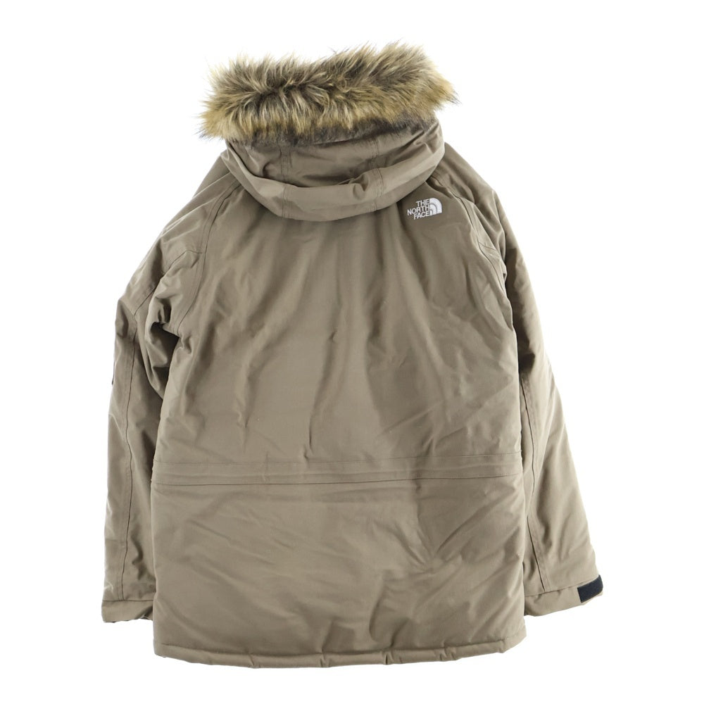 THE NORTH FACE(ザノースフェイス) MCMURDO PARKA マクマード ファーフーデットジップアップ ダウンジャケット ブラウン ND91520