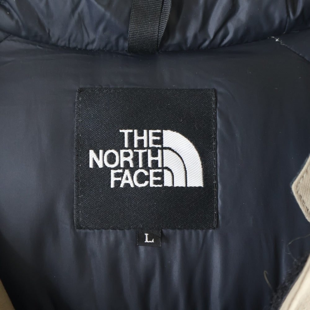 THE NORTH FACE(ザノースフェイス) MCMURDO PARKA マクマード ファーフーデットジップアップ ダウンジャケット ブラウン ND91520
