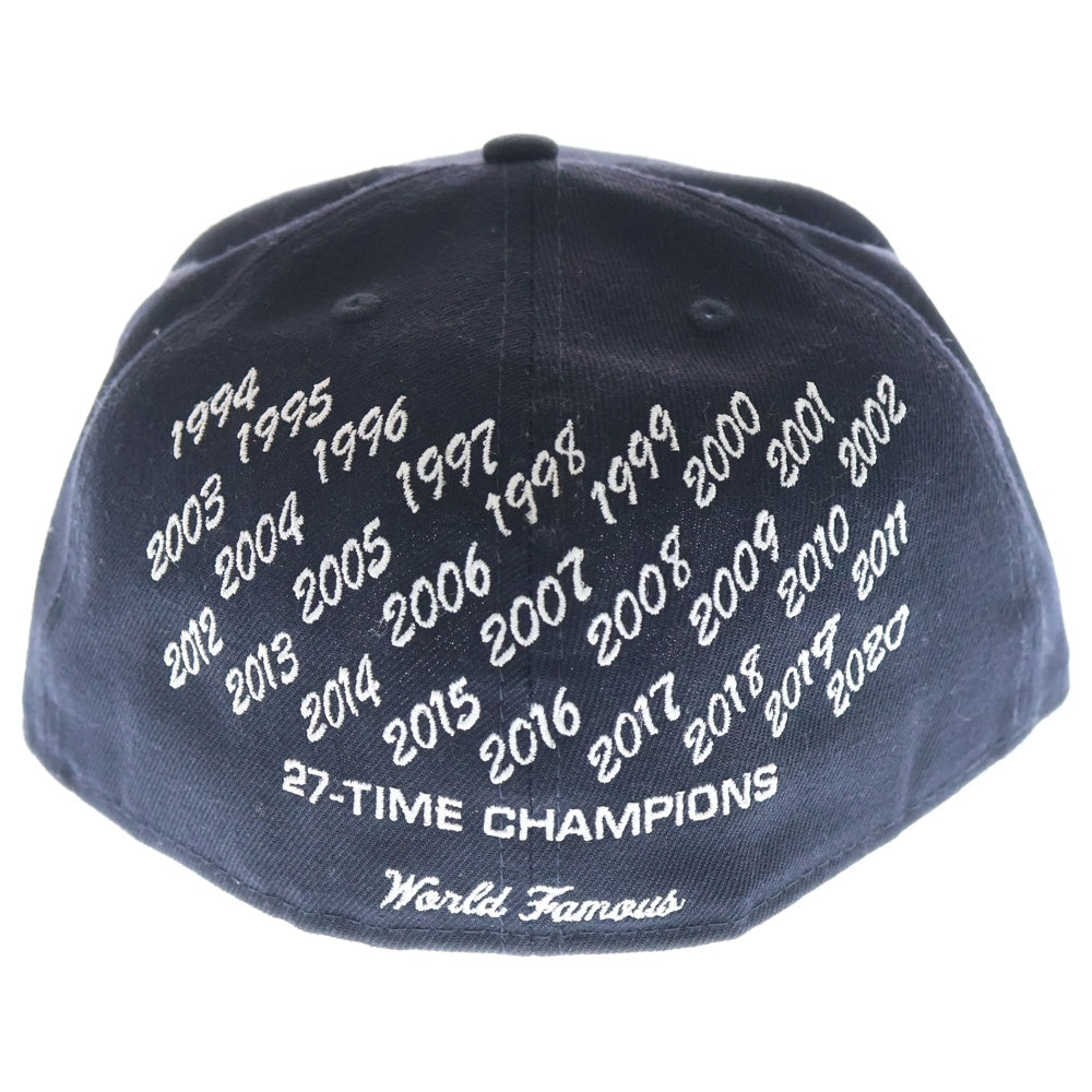SUPREME(シュプリーム) 21SS ×NEW ERA 59FIFTY Champions Box Logo ニューエラ チャンピオンボックスロゴ キャップ 帽子 ネイビー