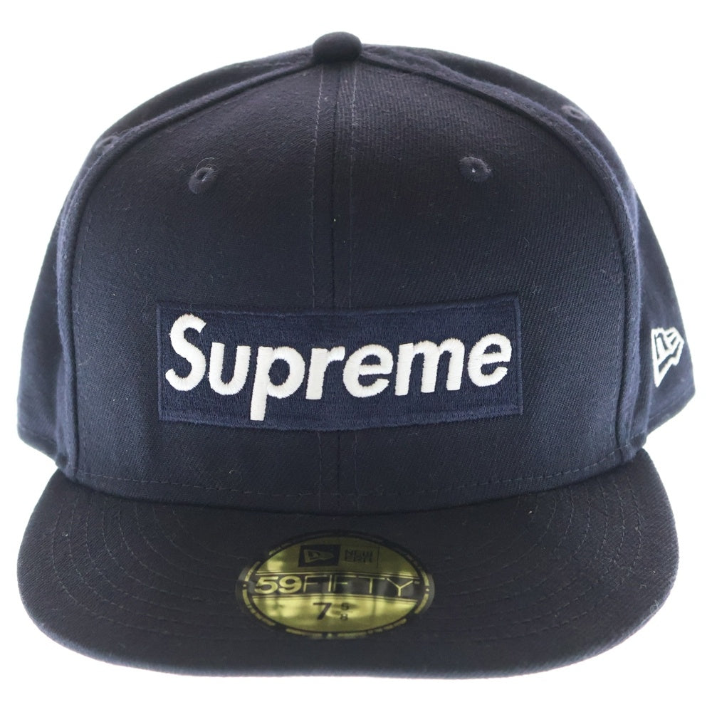 SUPREME(シュプリーム) 21SS ×NEW ERA 59FIFTY Champions Box Logo ニューエラ チャンピオンボックスロゴ キャップ 帽子 ネイビー