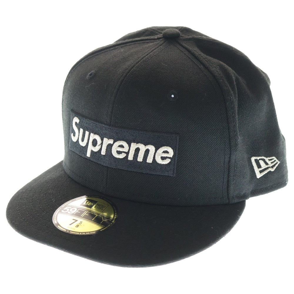 SUPREME(シュプリーム) 20SS ×NEW ERA 59FIFTY $1M Metallic Box Logo ニューエラ ミリオンダラー ボックスロゴ キャップ 帽子 ブラック