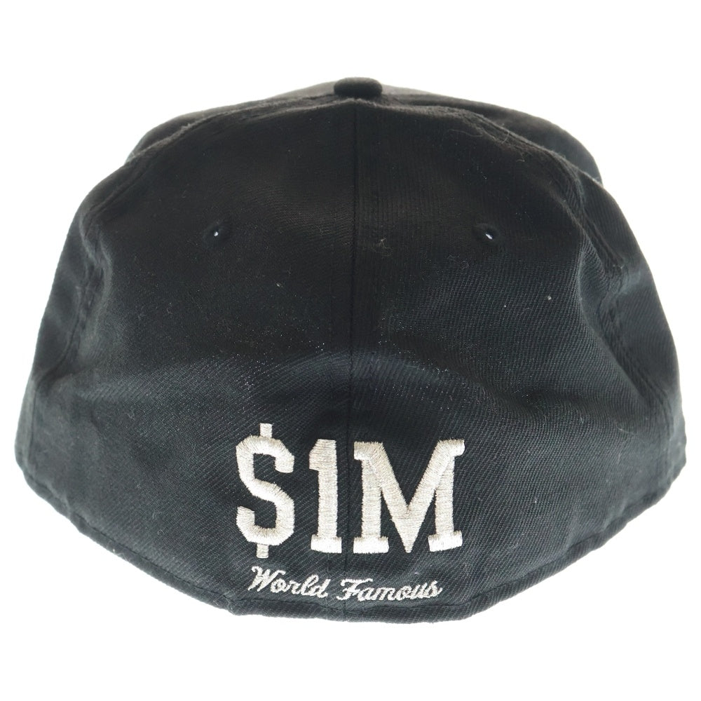 SUPREME(シュプリーム) 20SS ×NEW ERA 59FIFTY $1M Metallic Box Logo ニューエラ ミリオンダラー ボックスロゴ キャップ 帽子 ブラック