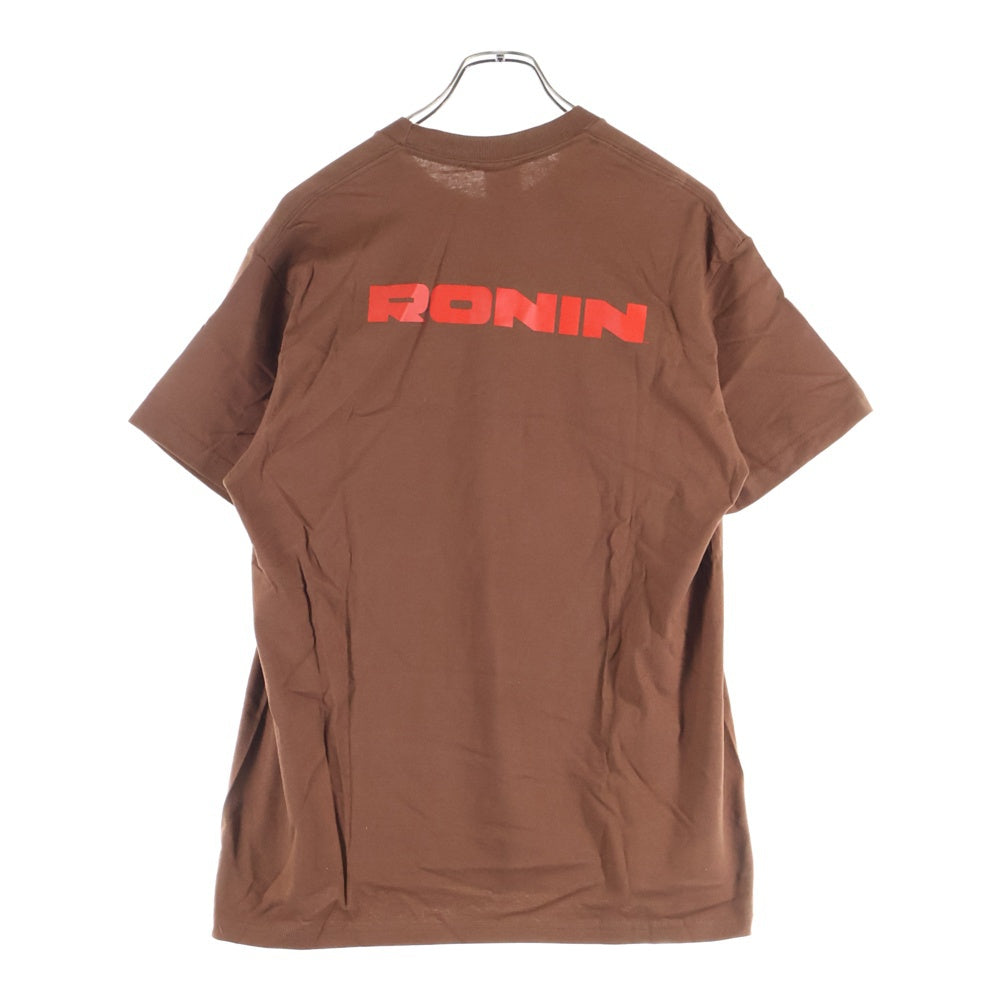SUPREME(シュプリーム) 23SS Ronin Tee ロニン フロントプリント 半袖Tシャツ カットソー ブラウン