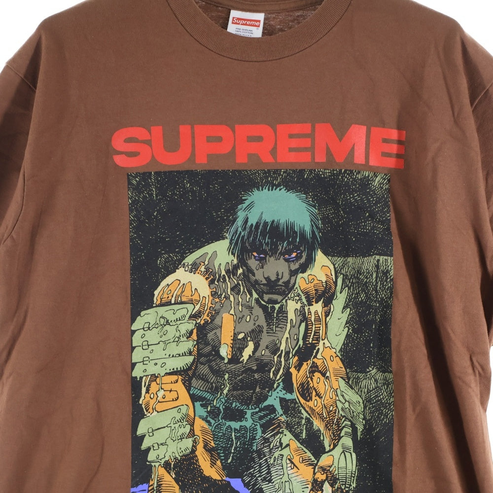 SUPREME(シュプリーム) 23SS Ronin Tee ロニン フロントプリント 半袖Tシャツ カットソー ブラウン