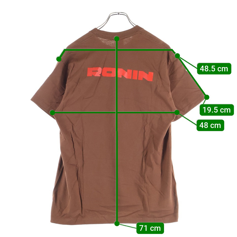 SUPREME(シュプリーム) 23SS Ronin Tee ロニン フロントプリント 半袖Tシャツ カットソー ブラウン