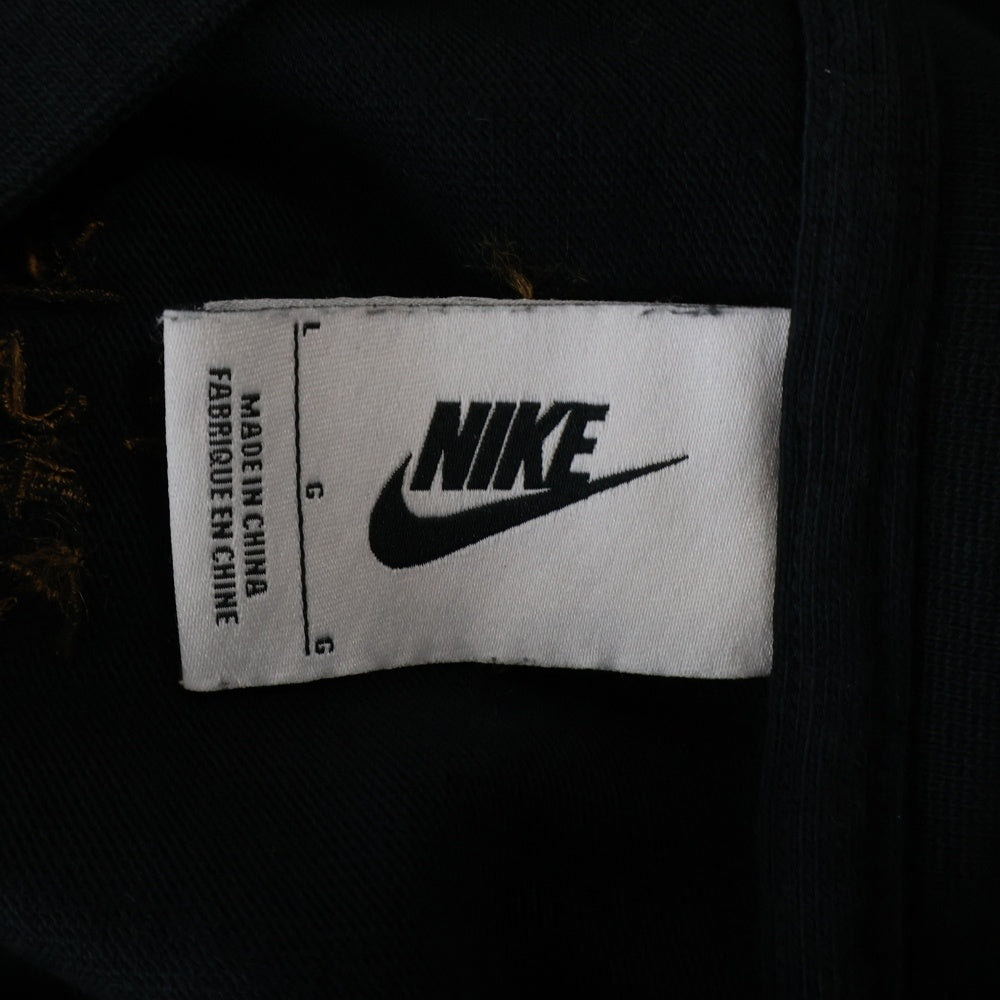 NIKE(ナイキ) 20SS ×TRAVIS SCOTT CACTUS JACK NRG AG TEE トラヴィススコット カクタスジャック ロゴエンブロイダリー 半袖 ポケットTシャツ ブラック CU0460-010