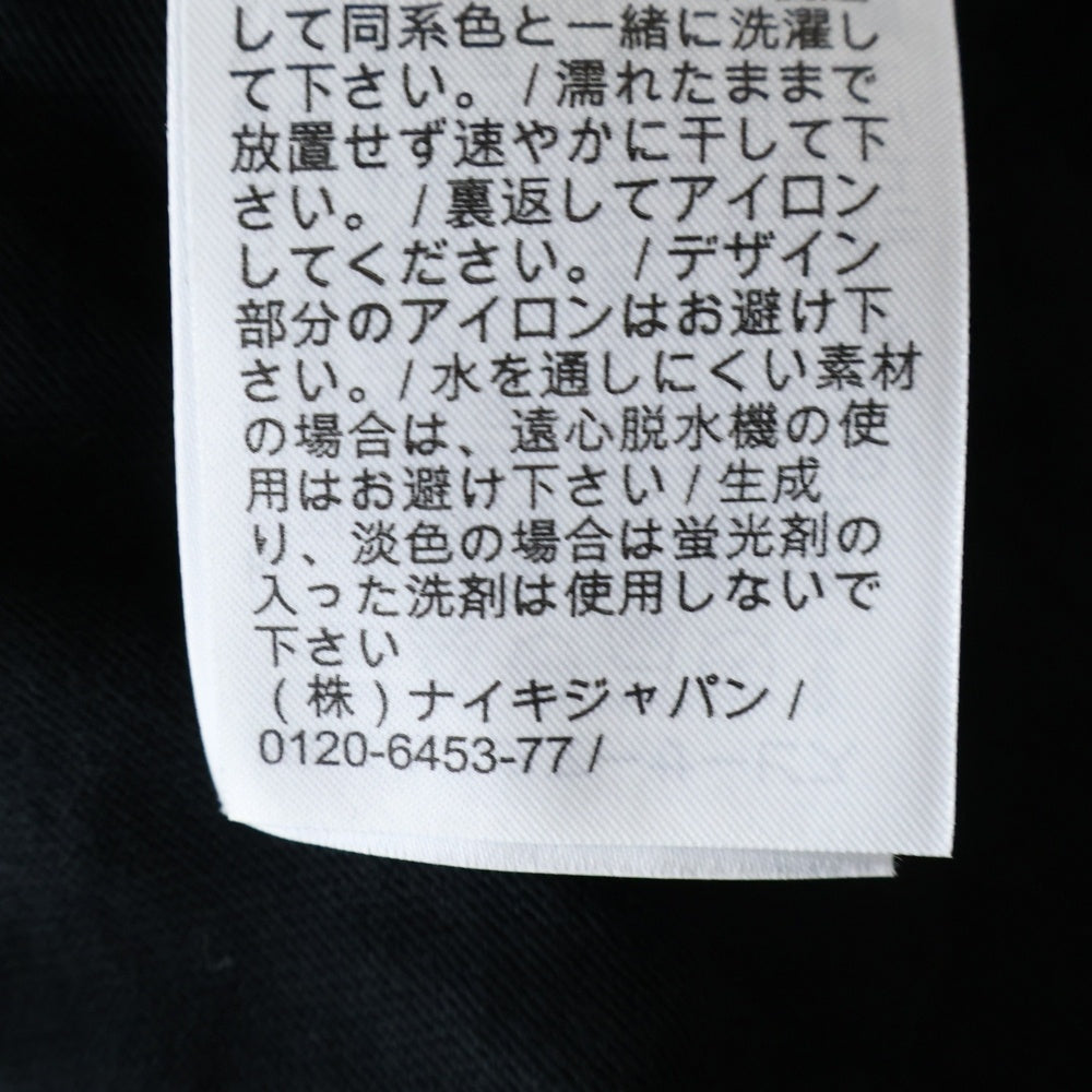 NIKE(ナイキ) 20SS ×TRAVIS SCOTT CACTUS JACK NRG AG TEE トラヴィススコット カクタスジャック ロゴエンブロイダリー 半袖 ポケットTシャツ ブラック CU0460-010