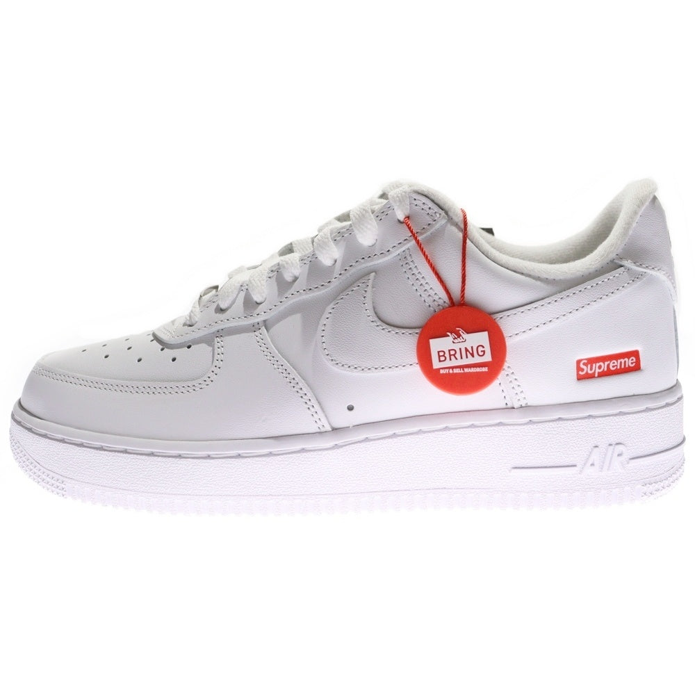 NIKE(ナイキ) ×SUPREME AIR FORCE 1 エアフォースワン ローカットスニーカー ホワイト US7/25cm CU9225-100