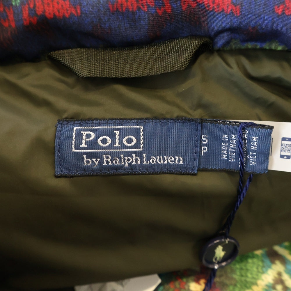 POLO RALPH LAUREN(ポロラルフローレン) ウォーターリペラント フーデッド ジップアップダウンジャケット マルチカラー WMPOOTWN2820243