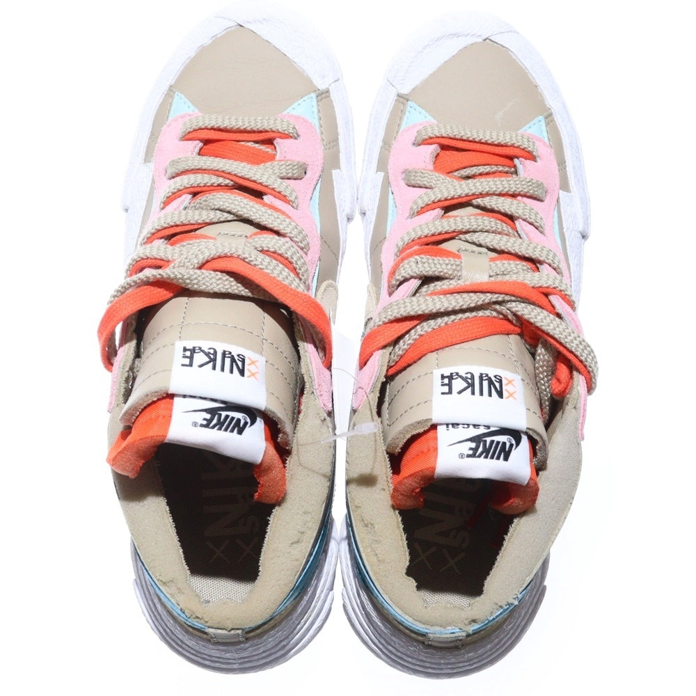 NIKE(ナイキ) ×Sacai ×KAWS BLAZER LOW サカイ カウズ ブレーザー ローカットスニーカー ベージュ 8.5/26.5cm DM7901-200