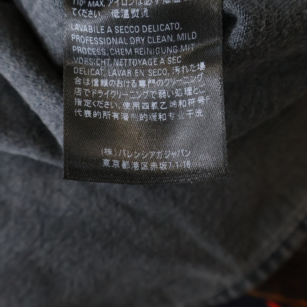 BALENCIAGA(バレンシアガ) 22AW ×SKY HIGH FARM WORKWEAR LAMB DENIMU SHIRT デニム長袖シャツ ブラック 557358 TDW02