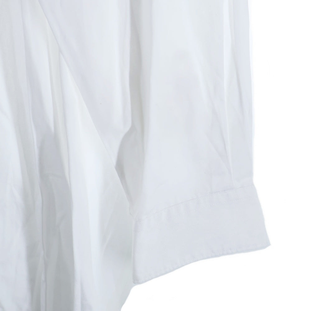 COMME des GARCONS HOMME PLUS(コムデギャルソンオムプリュス) 18AW AD2018 サイドスリット カットオフ 胸ポケット 長袖シャツ ホワイト PB-B008