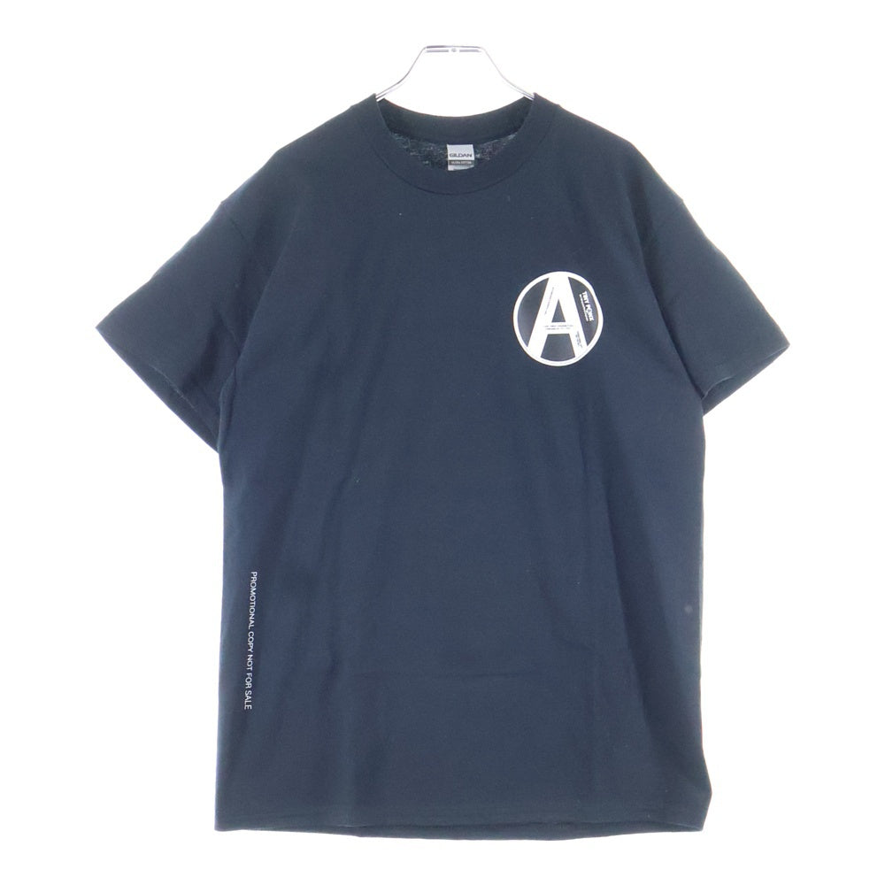 NO BRAND(ノーブランド) TINY PANX ×Fragment design タイニーパンクス フラグメント 両面プリントTシャツ 半袖クルーネックカットソー ブラック