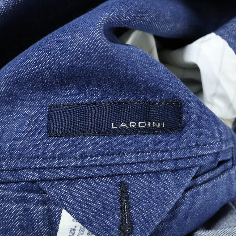 LARDINI(ラルディーニ) 3ポケット デニムシングルテーラードジャケット インディゴ JA226AQ-36