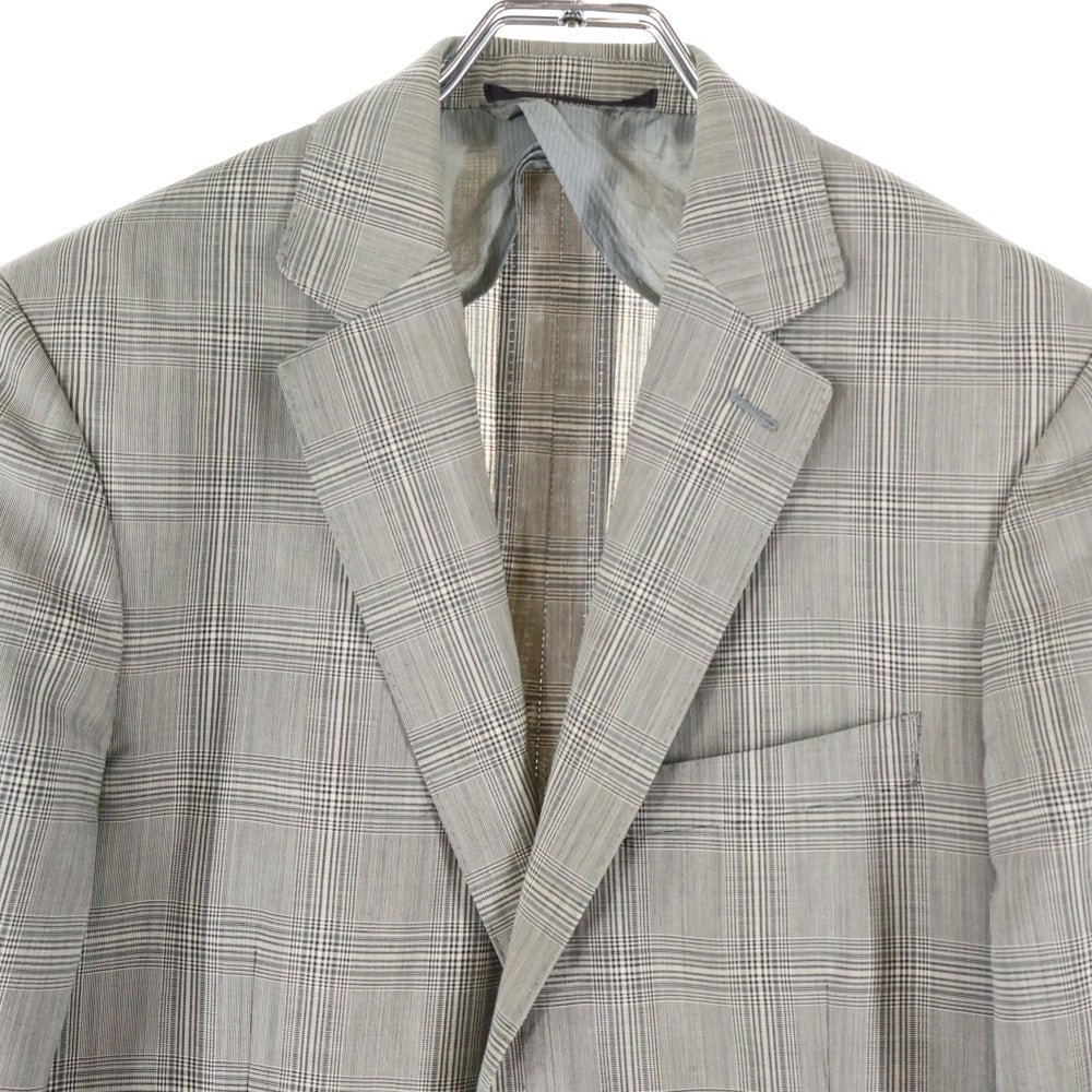 BEAUTY&YOUTH UNITED ARROWS(ビューティーアンドユースユナイテッドアローズ) グレンチェック シングルテーラードジャケット グレー 1221-111-0221