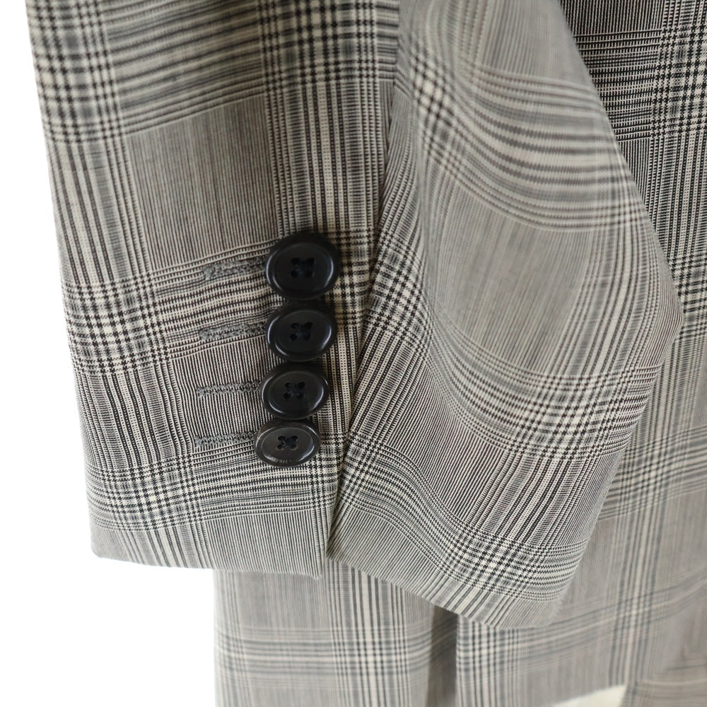 BEAUTY&YOUTH UNITED ARROWS(ビューティーアンドユースユナイテッドアローズ) グレンチェック シングルテーラードジャケット グレー 1221-111-0221