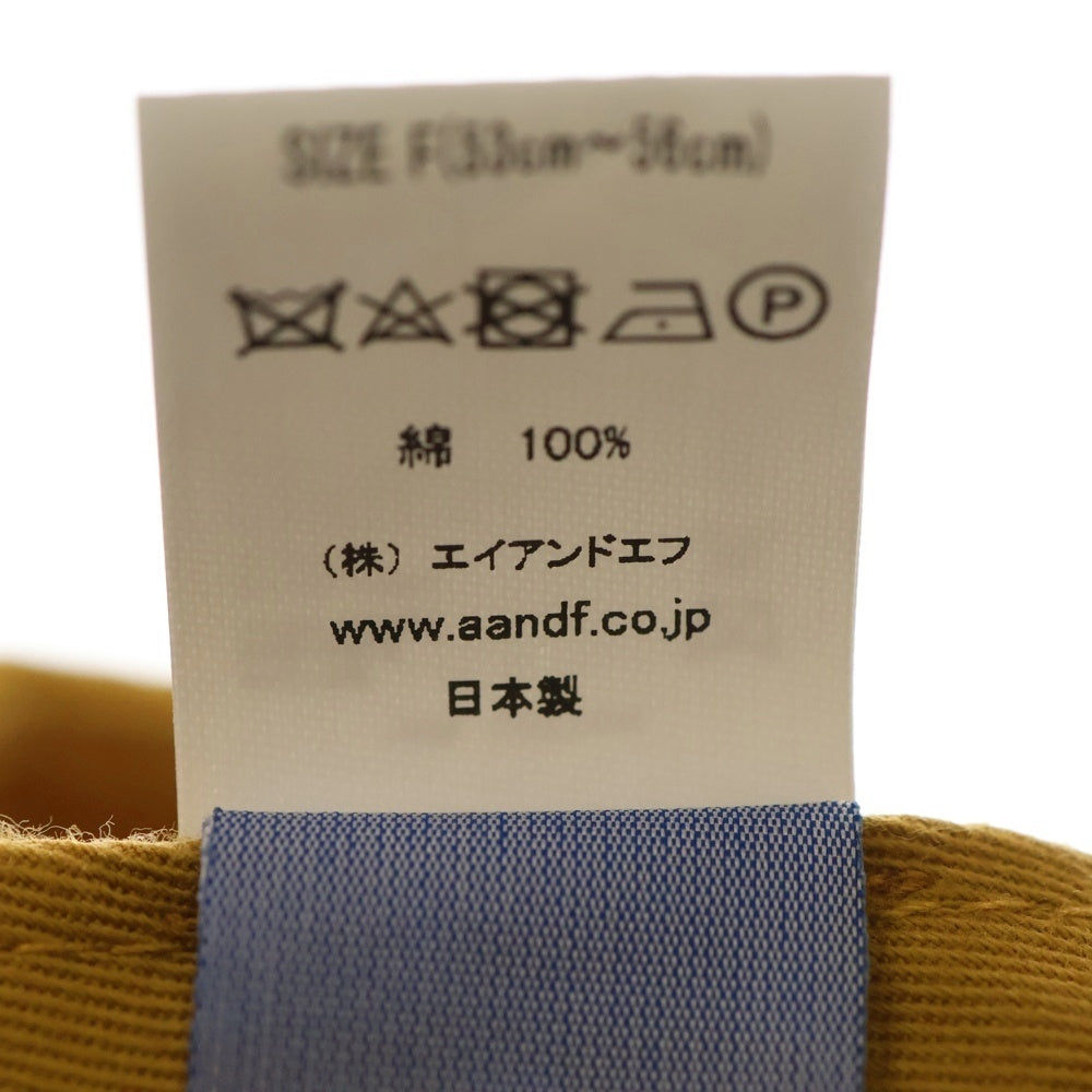 KAVU(カブー) Kロゴ 6パネル ベースボールキャップ 帽子 イエロー 19821043