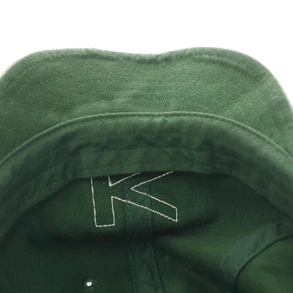 KAVU(カブー) Kロゴ 6パネル ベースボールキャップ 帽子 グリーン 19821043