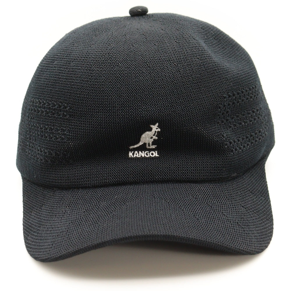 SUPREME(シュプリーム) 22SS ×KANGOL Ventair Logo Space Cap ベントエアー ロゴ刺繍 スペース メッシュキャップ ブラック H54SS22