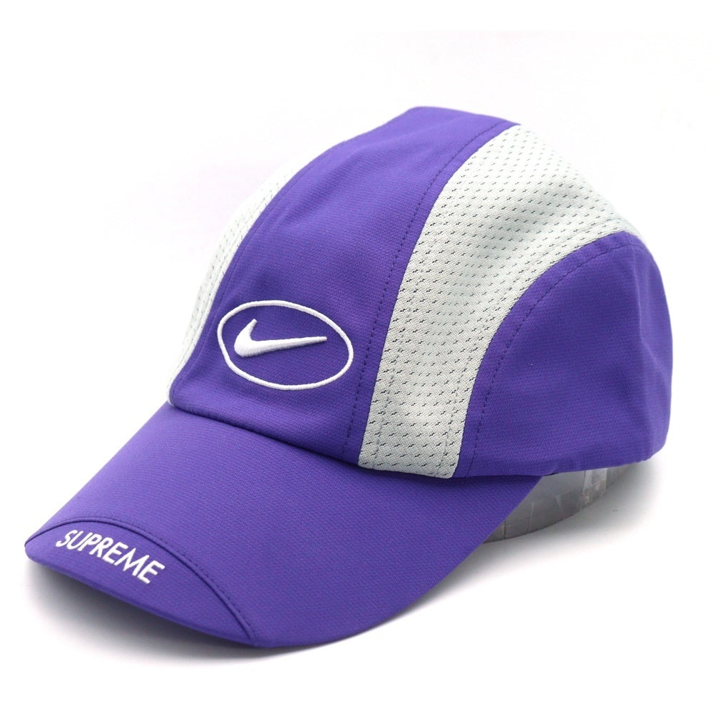 SUPREME(シュプリーム) 25SS ×NIKE Running Hat ナイキ ランニングハット スポーツキャップ 帽子 パープル HJ7959-545