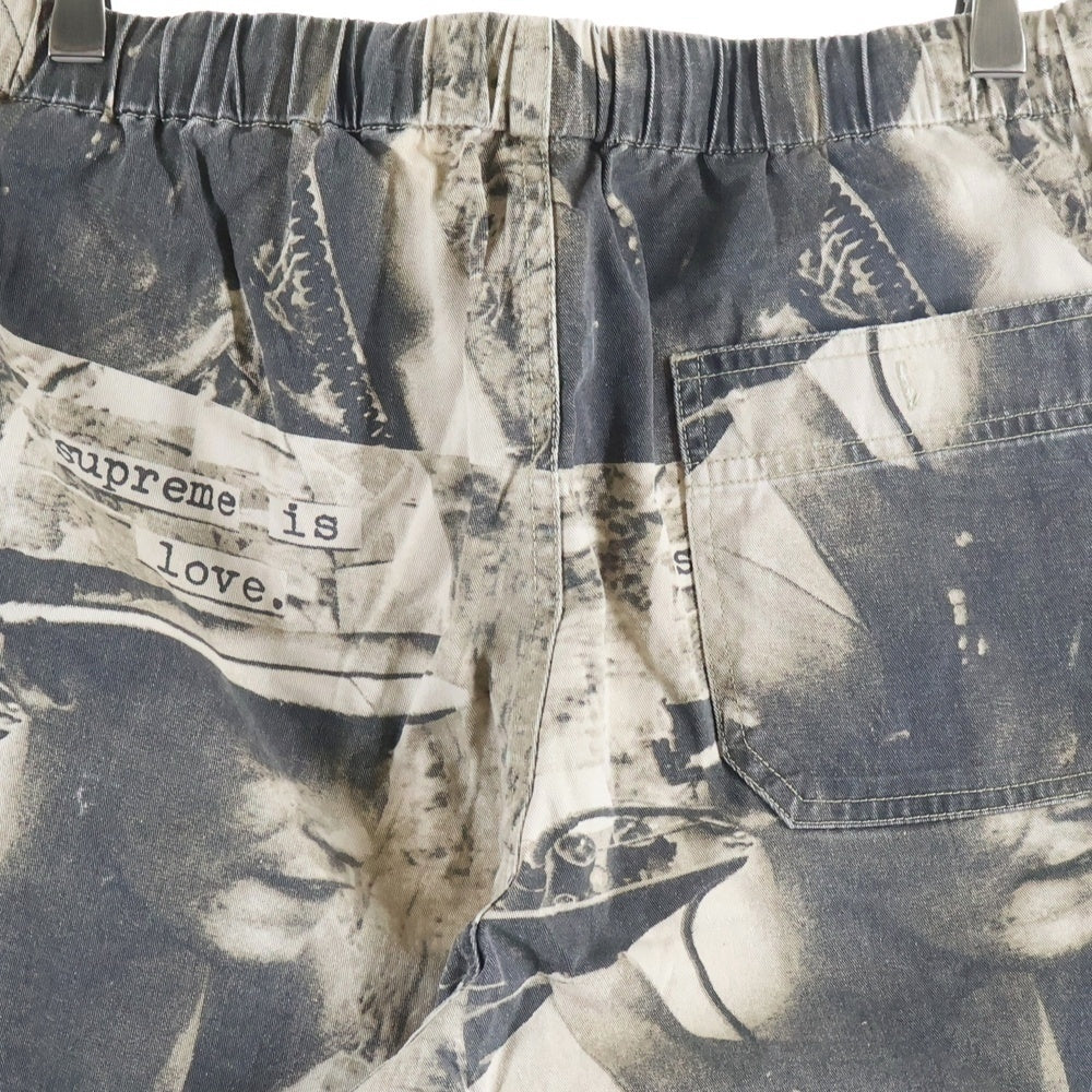 SUPREME(シュプリーム) 19AW Is Love Skate Pant イズラブ アートプリント イージー スケートパンツ ベージュ